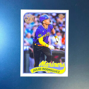 Julio Rodriguez 1989 35th Anniversary Insert 2024 Topps MLB Seattle Mariners